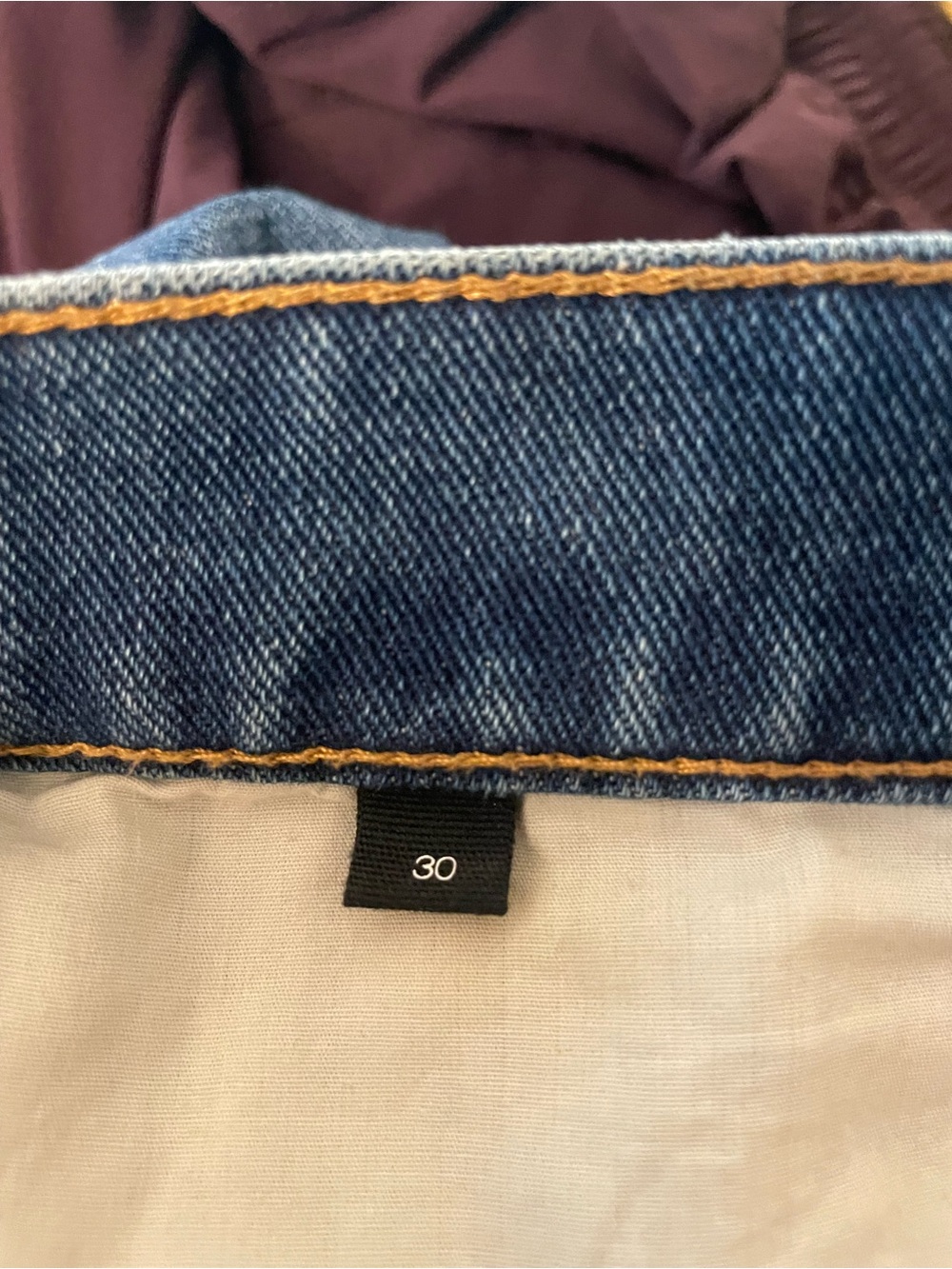Veronica Beard Haizley Wide Leg High-Rise Women's Jeans Blue Size 30 - Picture 8 of 8